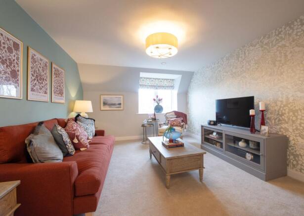 Show home living room